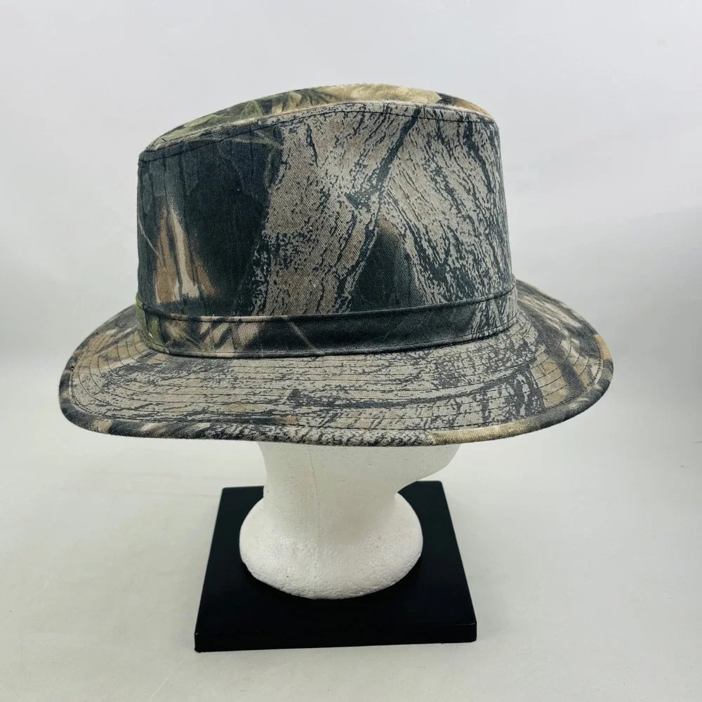 Outdoor Cap Company Camo Fedora Hat Mens L Camouflage Hunting Fishing